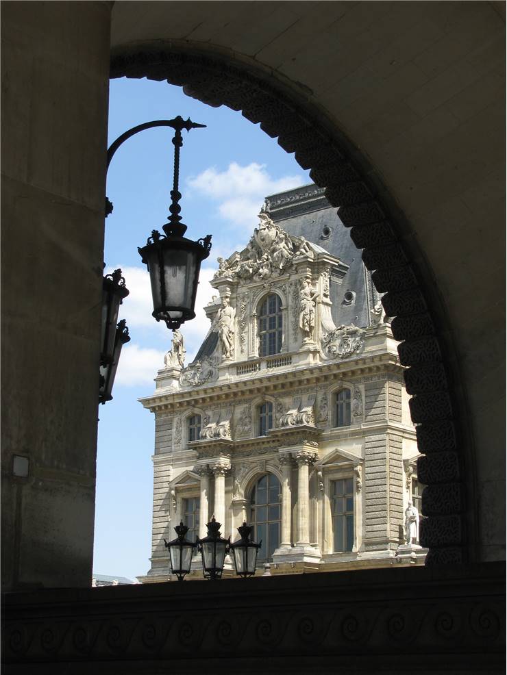 Famous Louvre Museum
