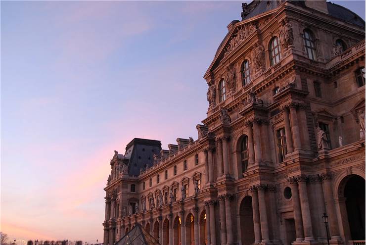 Louvre - most visited museum