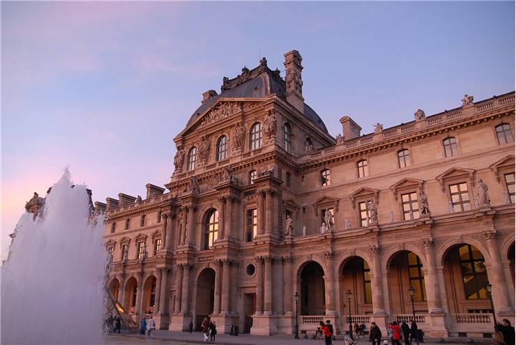 Louvre Museum at Day