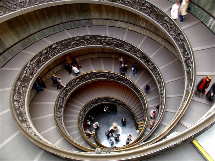 Spiral Stairs Vatican Museum